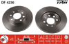 ÖN FREN AYNASI CORSA C 1.0-1.2 16V 01>11 ABS Lİ 240x20x4DLxHAVALI