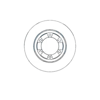 ÖN FREN AYNASI MAZDA PICK-UP B 2500 87-93 -PICK-UP E 2600 87> 272x22x6DLxHAVALI