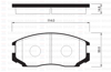 ÖN FREN BALATA DAIHATSU TERIOS 1.3L HCEJ K3-VE J100. J102 97-05