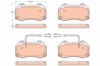 ÖN FREN BALATASI ALFA ROMEO 4C SPIDER 13>20 1.8 TBİ FIAT PUNTO EVO 09>12 1.3D MTJ