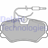 ÖN FREN BALATASI P306 2.0 S16 1993-97 -P405 1.6I 1.8I 2.0I 1.9 SRI-2.0 MI16 CITROEN ZX 2.0 FİŞLİ