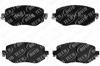 ÖN FREN BALATASI RENAULT MEGANE IV 15> TÜM MOTOR TİPLERİ G:129MM Y:58.4 MM K:18MM