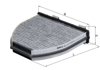 POLEN FILTRESI MERCEDES W204 W212 C218 X204 C190 C197 R231 KARBONLU