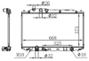 RADYATOR BRAZİNG AT 375X668X16 CİVİC VIII 1.3İ 06- 68141