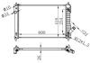 RADYATOR BRAZİNG AT 600X418X26 AVEO 1.4 07 / KALOS 03 616904
