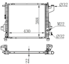 RADYATOR BRAZİNG MT 430X388X22 TWİNGO 1.0İ/1.2İ 93 63835A
