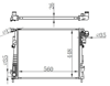 RADYATOR BRAZİNG MT 560X448X26 TRAFFİC II 2.0 DCİ 2001 63122-2140000Q0C