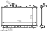 RADYATÖR BRAZİNG SX4 1.5İ-1.6 06 > MEK 375x708x26