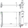 RADYATOR MECHANİCAL MT 480 416 24 LANCİA Y 1.2İ 2011 617873