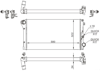 RADYATOR MECHANİCAL MT 580 322 34 PANDA 1.3 MJTD 03 617847