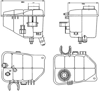 RADYATOR YEDEK SU DEPOSU MERCEDES W203 CL203 S203 C209 A209