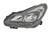 SOL FAR OPEL CORSA D SİYAH 06> MOTORLU H7