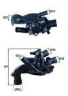 TERMOSTAT 105 C MINI N16 N18 R55 R56 R57 R58 R60 R61