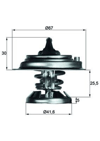TERMOSTAT 85 C MERCEDES OM601 OM602 OM603 OM605 OM611 OM612 W124 W201 W210 W460 W461 W463 B901>B904