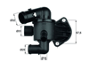 TERMOSTAT KOMPLE PASSAT-SCIROCCO 09 > 2.0 TDI 87C