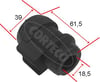 VIRAJ DEMIR LASTIGI RENAULT MEGANE I 96>03 1.4 1.6 CLIO II 98> 2.0 16V