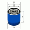 YAĞ FİLTRESİ ASTRA L-CORSA F-COMBO E-CROSSLAND-106-206-207-208-2008-301-306-307-308-3008-406-407-508 -5008-PARTNER-EXPERT-BERLINGO-JUMPY-C3-C4-C5-BOXER-JUMPER-DUCATO-DS3-4 1.2 PureTech 1.9-2.0-2.2 HDI