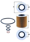 YAG FILTRESI BMW N43 N45 N46 E81 E82 E87 E88 E46 E90 E91 E92 E93 E60 E61 E84 E83 E85