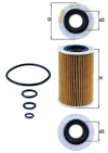 YAG FILTRESI MERCEDES SLK-CLASS M113 R171 55 AMG 04>11
