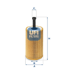 YAĞ FİLTRESİ PARTNER-BERLINGO 96- -P106 97- -P206 98- -P306 93-01 -P307- C3 02 - 1.4-1.6 16V