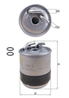 YAKIT FILTRESI MERCEDES OM642 W204 C219 W164 W463 W639 B906
