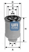 YAKIT FİLTRESİ SU AYIRICILI NISSAN SKYSTAR PICK UP 2.5L YD25DDTi D22 03-> / PATROL 2.8L RD28T Y60 88-97