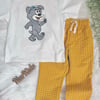Bear baskılı takım