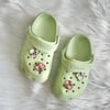 Crocs terlik mint (süsler dahil)