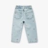 Fiyonklu mom jean pantolon