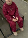 Gp ayıcık baskılı takım (bordo)