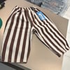 Laciel çizgili balon jean pantolon