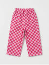 Laciel damalı jean pantolon (pink)