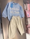 Laciel gelato baskılı sweatshirt