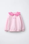 Laciel hello cherie baskılı sweatshirt