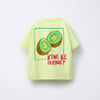 Laciel kiwi be baskılı tişört