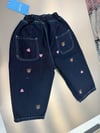 Laciel Paris ayıcık nakışlı balon jean pantolon 