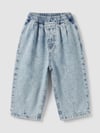 Laciel Paris balon jean pantolon (buz mavi ) 