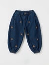 Laciel Paris bear baskılı jean pantolon