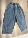 Laciel Paris çizgili balon jean pantolon 
