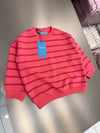 Laciel Paris çizgili sweatshirt 