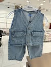 Laciel Paris denim cepli yelek