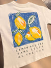 Laciel Paris lemon baskılı tişört
