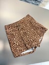 Laciel Paris leopar jean şort etek