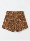 Laciel Paris leopar jean şort etek