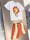 Laciel Paris lion baskılı takım