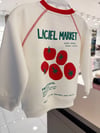 Laciel Paris tomato sweatshirt 