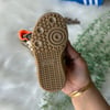 Leopar desenli samba ayakkabı