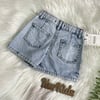 ZR denim şort etek