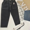 ZR kemer detaylı jean pantolon