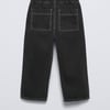 ZR kemer detaylı jean pantolon